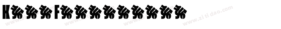 Kano Free字体转换